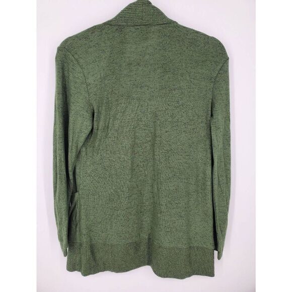 Bobeau NWT Women's Green open front soft cardigan sweater Size Petite XSmall - Picture 6 of 6